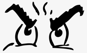 Anger Eyes Clip Art - Angry Face Cartoon