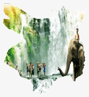 Cambodia Tourism Map - Indian Elephant
