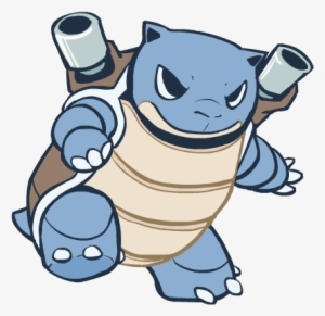 Svg Freeuse Library Blastoise Drawing Cartoon - Cute Blastoise Drawing
