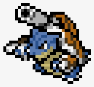 Mega Blastoise - Mega Blastoise Pixel Art