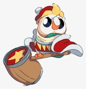 Rowlet Cosplaying As A Famous Cartoon Bird - Rowlet King Dedede