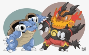Blastoise Favourites By Mariobrosfan83 On Deviantart - Blastoise Vs Emboar