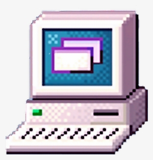 Overlay Pixel Glitch S Bit Aesth - Computer 8 Bit Png