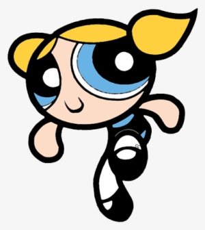 Powerpuff Girls Blossom Dancing Coloring - Powerpuff Girls Bubbles Png