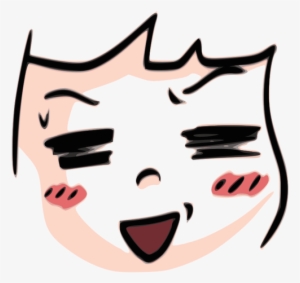 Abstract Funny Face Public Domain Vectors Clipart - Started With A Kiss 2