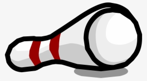 Bowling Pin Sprite 003 - Cartoon Png Bowling Pins