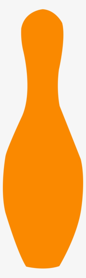 This Free Icons Png Design Of Bowling Pin Orange
