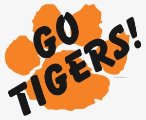 Go Tiggers Footprint Www - Tiger Pride Clip Art
