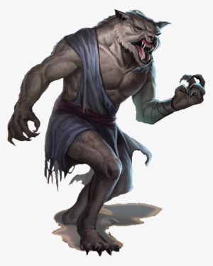 Werewolf Png - Curse Of Strahd Werewolf