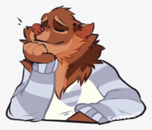 A Peaceful Sighh - Cartoon