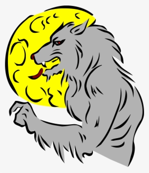This Free Icons Png Design Of Werewolf And Moon In