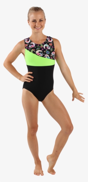 Sugar Skulls Racerback Tank Leotard - Leotard