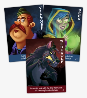 Ultimate Werewolf Alternate Art Packs - Bezier Games One Night Ultimate Werewolf Board Game