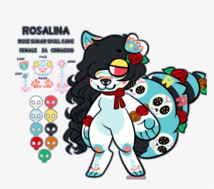 Chibi Sugar Skull Oc Rosalina Chibi Ref Sariasong64 - Calavera