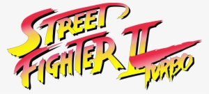 Street Fighter Ii Turbo Logo Snes Version - Street Fighter Ii Turbo Hyper Fighting Logo