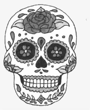 El Dia De Los Muertos Celebration - Skull De Los Muertos Png