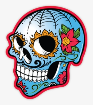 Sugar Skull Sticker Png