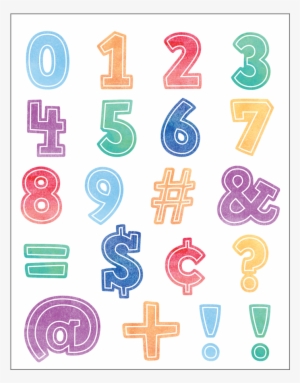 Watercolor Alphabet Stickers Alternate Image C