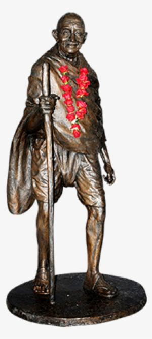 Gandhiji - Mahatma Gandhi Statue Png