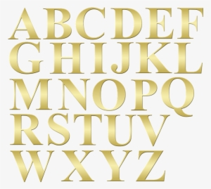 Gold Letters