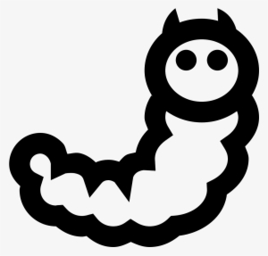 The Icon Is A Picture Of A Bug - Silk Worm Icon