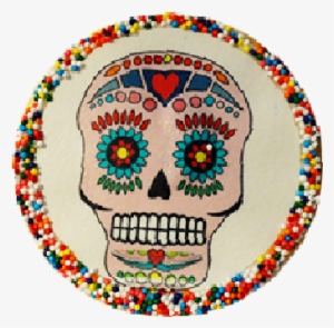 Sugar Skull Cookies With Nonpareils - New York City