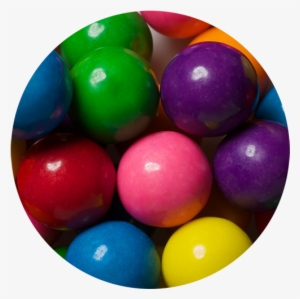 Assorted Color 1-inch Gumballs - Assorted Colors 1" Gumballs