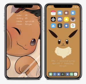 My Cute Setup - Souris Sans Fil Evoli Pokemon Vitre Glace - Souris