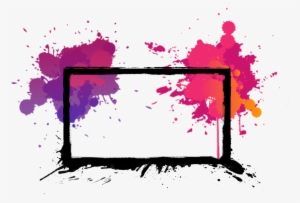 Report Abuse - Splash Paint Background Png