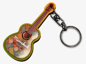 Render Llavero-guitarra - Keychain