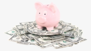 Piggy Bank Dollars - Piggy Bank With Money