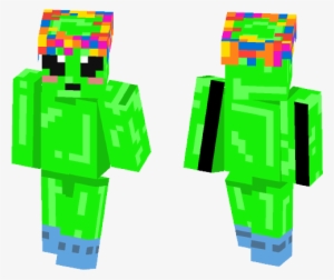 Alien W Socks And Flower Crown Flower Crown Minecraft - Graphic Design