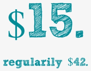 15 Dollars - Sketch Class Of 15 Shower Curtain