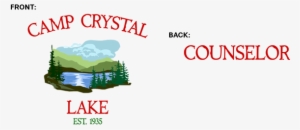 Camp Crystal Lake Png - Camp Crystal Lake Logo