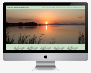 Massage By The Lake - Ravak Business Card Design