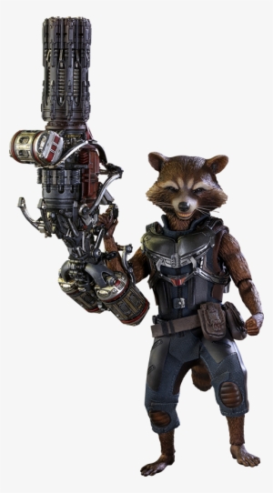 Hot Toys Rocket Deluxe Version Sixth Scale Figure - Rocket Raccoon (deluxe Version)