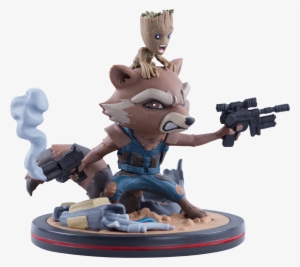 Guardians - Rocket And Groot Q Fig