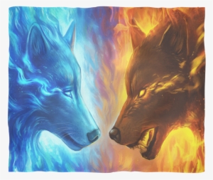 Trademark Art Jojoesart 'fire And Ice' Gallary-wrapped