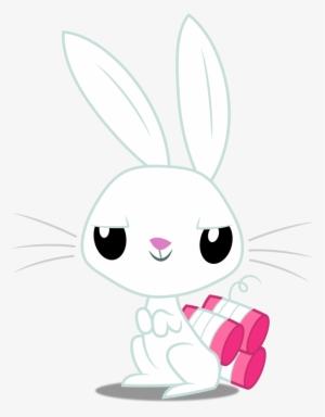 Rabbit Vector Background - Derpy Bunny Transparent Background ...