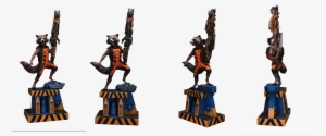 Rocket-raccoon - Figura Rocket Guardianes De La Galaxia
