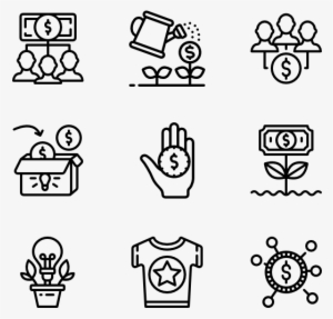 Crowd Funding - Food Icons Png