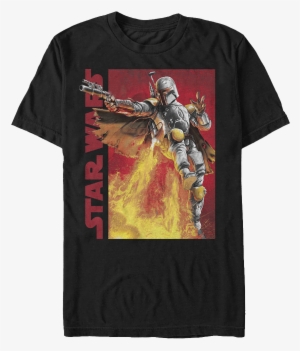Boba Fett Jetpack Star Wars T-shirt - Ravensburger Star Wars 500 Piece