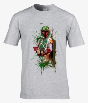 This Star Wars Boba Fett T-shirt Has Been Drawn In - Ma Strum T Shirt