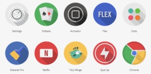 Icons Made To Supplement Or Replace Specific App Icons - Circle