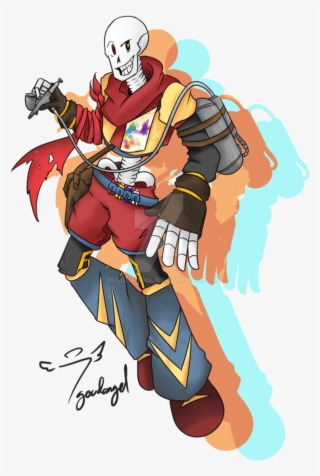 Ink Papyrus - Ink Sans And Papyrus