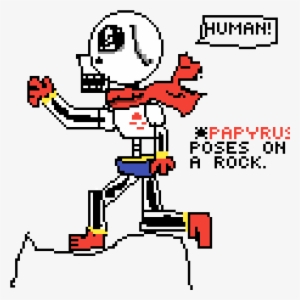 Papyrus The Skeleton Undertale - Undertale