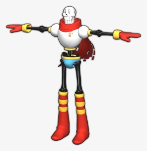 Undertale Papyrus 3d Model