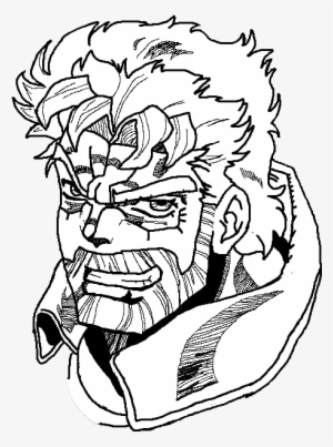 Clip Art Black And White Library Community Joseph Joestar - Drawing
