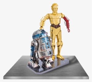 Picture Of Star Wars - Metal Earth C3po R2d2