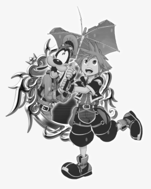 Trait Medal 17 Toon Sora Goofy - Goofy